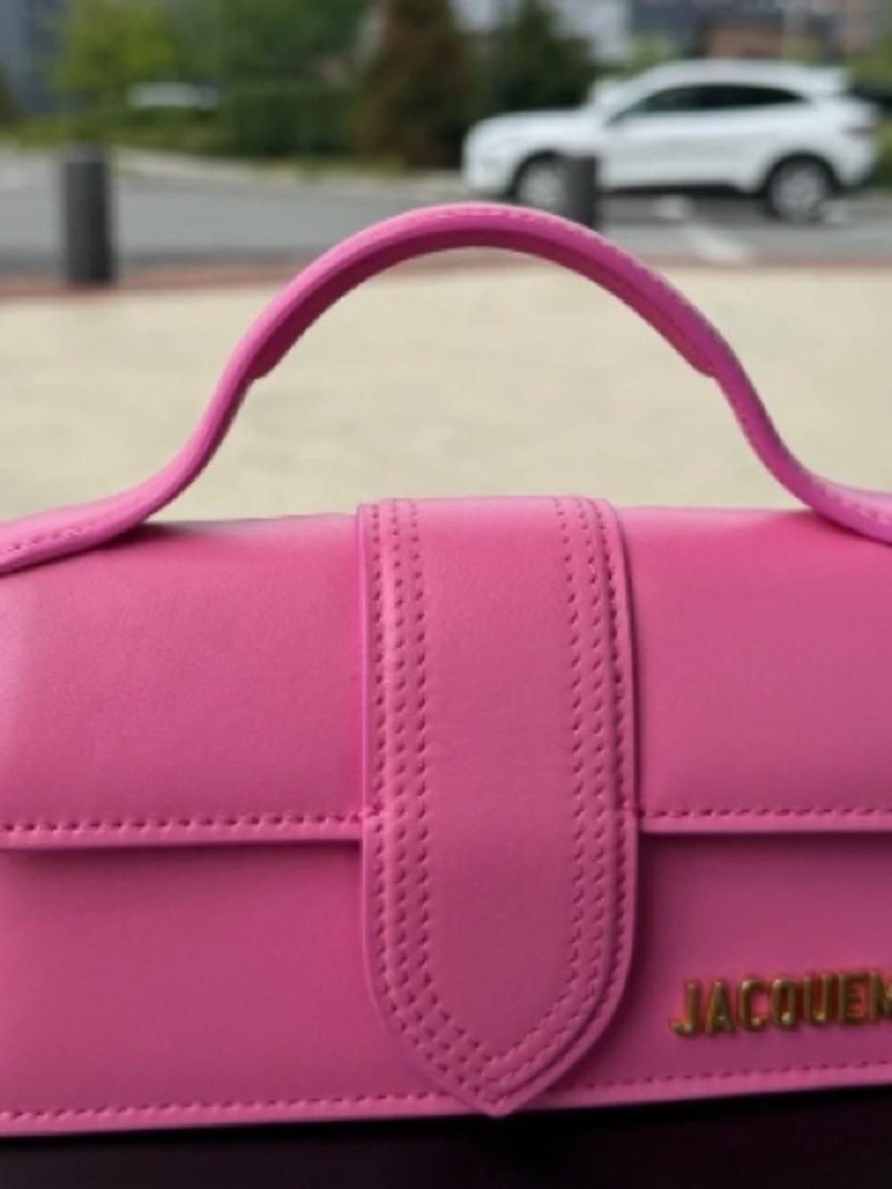 Jacquemus Pink Top-Handle Women's Bag